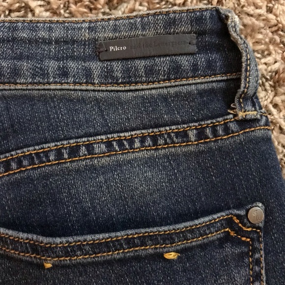 Anthropologie Pilcro and the Letterpress Script raw hem jeans - Picture 13 of 15